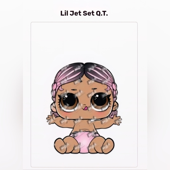 MGA LOL Surprise Dolls Limited Edition Jet Set Q.T. & Lil Sis Jet Set Q.T. - Picture 5 of 5